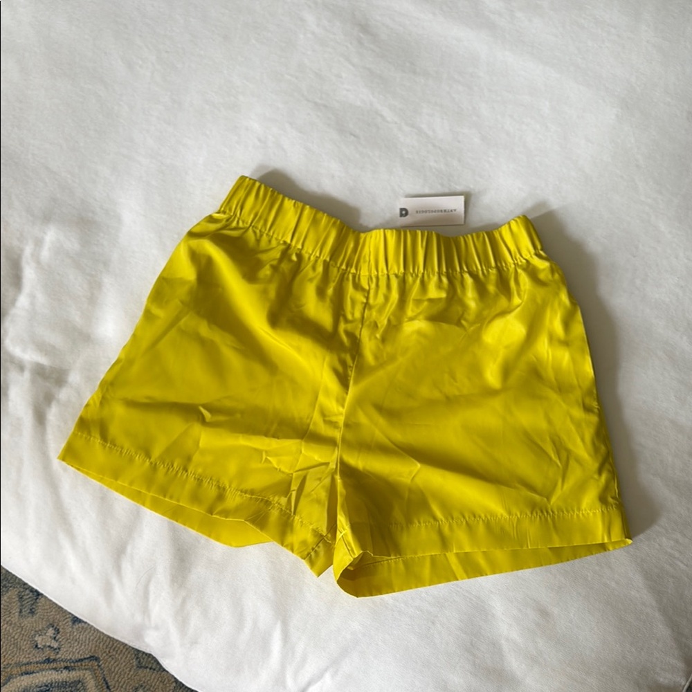 Yellow Women's Shorts
